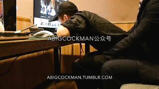 abigcockman sex in internet cafe