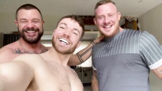 Scott Wild, Big Liam & Gabriel Cross - Bussyhunter.com - Gay Porn