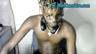 sensual black hot dick part 2 doing a cam show