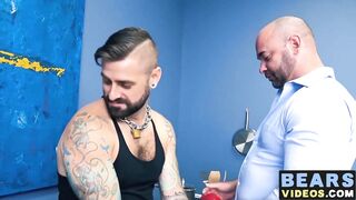 jon shield and tyler reed have a hairy fuck session