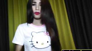 hello kitty amateur big tits asian ladyboy shemale sucking and ass fucking