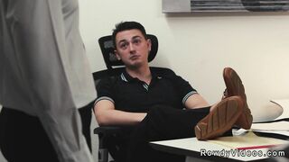 gay associates anal fucking and sucking in the office