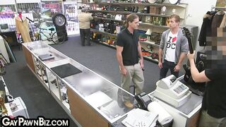 naive straight agrees to give head to pawnshop owner