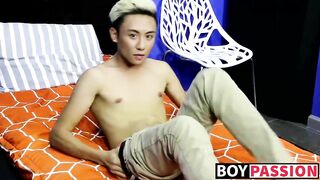 cute asian twink ty neiman splashing hot cum on himself2