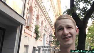 euro twink picked up and paid 4 pov sex with total stranger