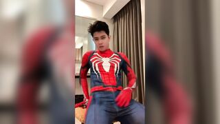 spiderman wants to cum twice