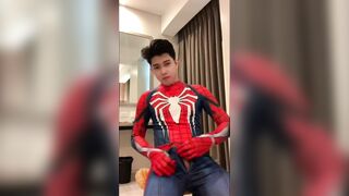 spiderman wants to cum twice