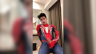 spiderman wants to cum twice