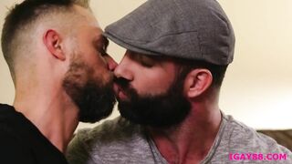 muscled gays jake nicola and zayne roman licking assholes