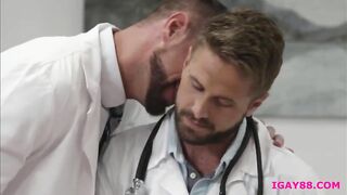 muscled doctor michael roman analed wesley woods asshole