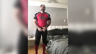 hairy muscle daddy compilation of angus bishops solo clips