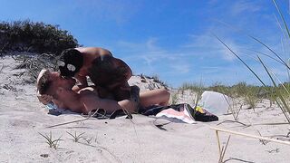 8-1-18 beach sex with Austin Wolf angle 2 - Bussyhunter.com - Gay Porn
