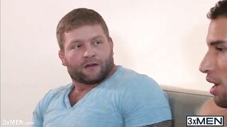 confused dudes ricky decker and colby jansen tries gay anal fucked