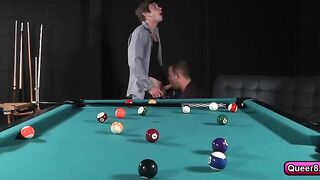 playing pool makes luke adams hard and wanting to drill ass