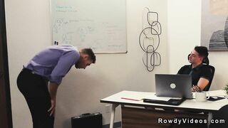 employee sucks cock to ceo masyn thorne in the office