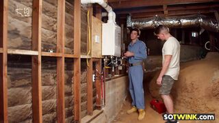 hunk handyman fulfills married young twinks gay fantasy