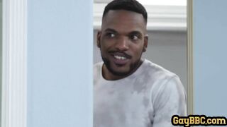 black bbc studs fuck white gay in asshole in threesome