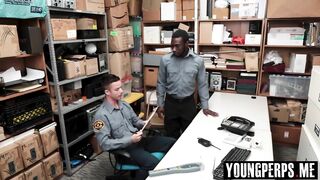 boss calls in one of his lp officers to confront him