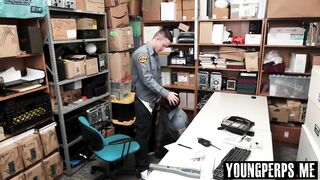 boss calls in one of his lp officers to confront him