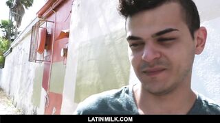 latinmilk hung latin guy has raw anal sex on camera