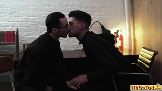 priest gets ass fucked by his partner hardcore bareback