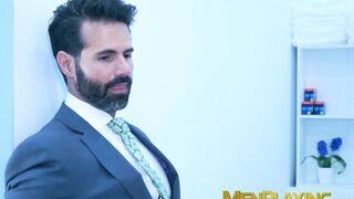 bearded businessman dani robles fucked raw by kinky doctor