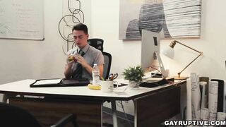 masyn thorne office fuck his co worker carter woods