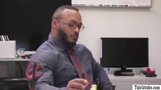 shemale boss analed by black in office bisexual