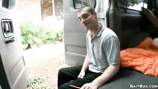 Gay Dude Enjoys Cocks and Cum Showers Bait Bus - BussyHunter.com