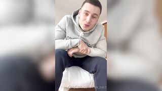 Jerking my big dick till I cum Max Barz max_barz - BussyHunter.com