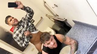 Jose Rondon helloojose fucks Scot stingley King_Scotxxx in a public bathroom - BussyHunter.com