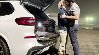 Fucking my husband in a parking lot late at night Dad aboveaveragedad - BussyHunter.com