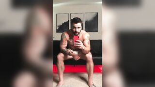 Talking dirty then jerking off JordanxBrandt - BussyHunter.com