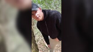 Jerking off and cumming outside while trying not to get caught Shredxx - BussyHunter.com