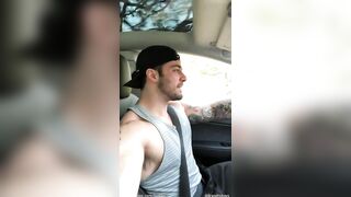 Jordan goes cruising and jerks off Jordanxbrandt - BussyHunter.com