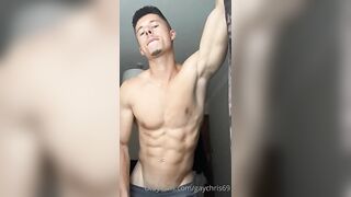 Jerking-off-and-cumming-over-my-underwear-gymladchris69