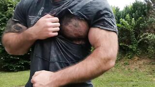 Ripping-off-my-clothes-and-flexing-outside-Gerald-Gschiel-Hairy_Musclebear