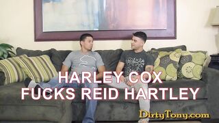 DirtyTony - Harley Cox Fucks Reid Hartley - BussyHunter.com (Gay Porn)