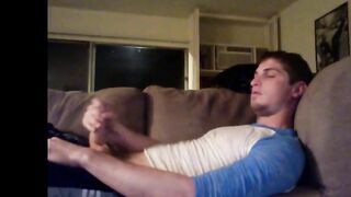 2018.04.1 - Jared Jerkin Off On Couch - BussyHunter.com (Gay Porn Videos)