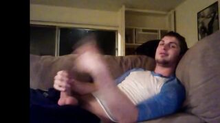 2018.04.1 - Jared Jerkin Off On Couch - BussyHunter.com (Gay Porn Videos)