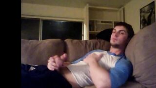 2018.04.1 - Jared Jerkin Off On Couch - BussyHunter.com (Gay Porn Videos)