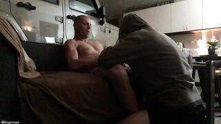 2018.05.15 - This Hooded DL Bi Bro Swallows Me - BussyHunter.com (Gay Porn Videos)