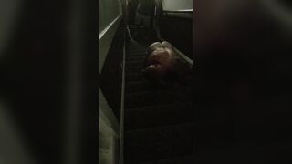 25 - 19th Something about stairwells make me wanna get fucked in them... Had this guy come by to give me his huge dick, and I was waiting for him, lubed up, ass up in a - BussyHunter.com (Gay Porn Videos)