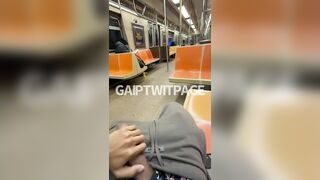 FS - NYCSexcapade - Public Transit Subway - Subway Solo 01 - BussyHunter.com (Gay Porn Videos)