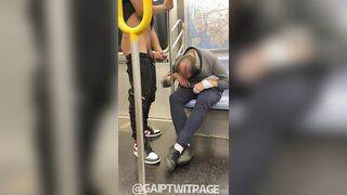 FS - NYCSexcapade - Public Transit Subway - Subway Solo 03 - BussyHunter.com (Gay Porn Videos)