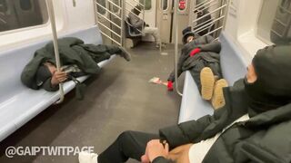 FS - NYCSexcapade - Public Transit Subway - Subway Solo 02 - BussyHunter.com (Gay Porn Videos)