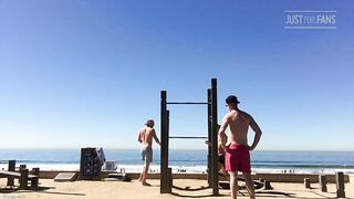 2018.10.26 - Behind The Scenes Beach Day With Manuel Skye - BussyHunter.com (Gay Porn Videos)