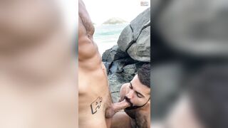 Sex in the nude beach - BussyHunter.com (Gay Porn Videos xxx)