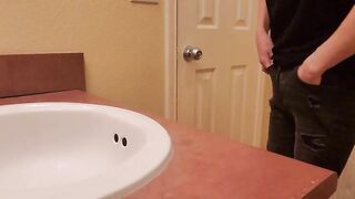 i couldn t hold my desperate pee at bar motechi - BussyHunter.com (Gay Porn Videos xxx)