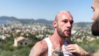 RidleyDovarez - Guillaume Wayne & Wolf Rayet - Hot sex in the pine forest - French Riviera Fever #3 - BussyHunter.com (Gay Porn sexxx)